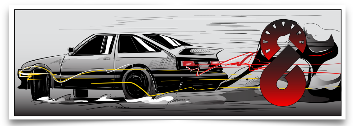 AE86 Drift Slap #2