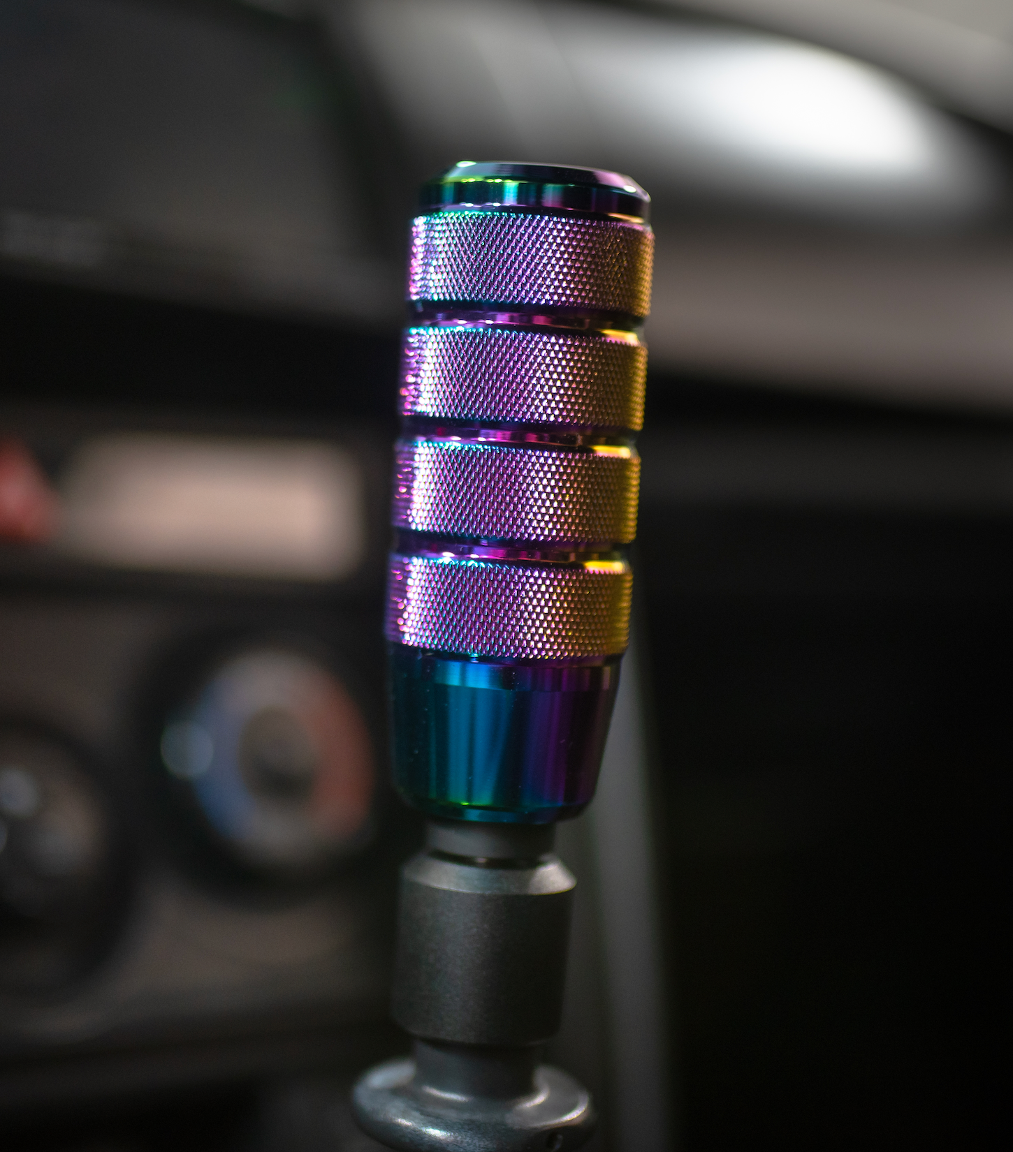 "The Haruna" Shift Knob - Oil Spill